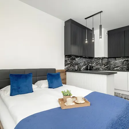 Апартаменты Elegant Studio For 3 People, Air Conditioning And Balcony By Renters *